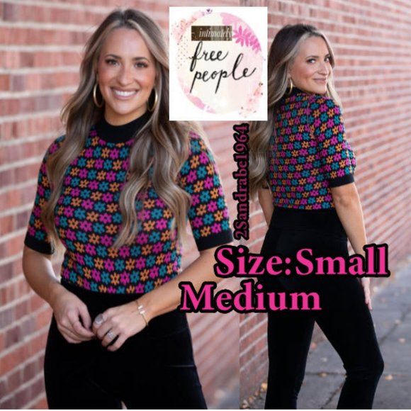 NWT- Free People Winter Warmer Bodysuit in Party Combo - Size: Small & Med - Picture 5 of 15